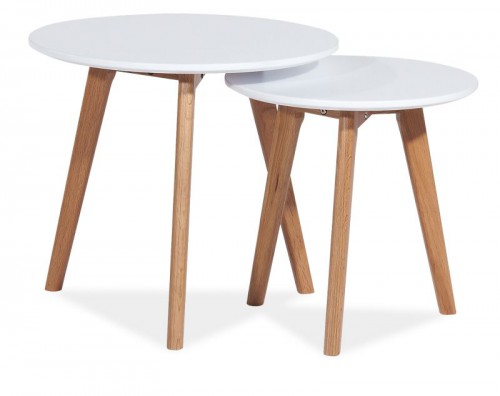 Журнальний столик Signal Milan S2 Білий Дуб